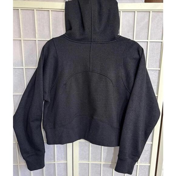 lululemon athletica Tops - Lululemon Loungeful Minimalist Preppy Athleisure Lounge Lux Cropped Hoodie Black